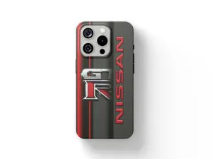 Nissan Custodia Silicone Smartphone Look Sportivo